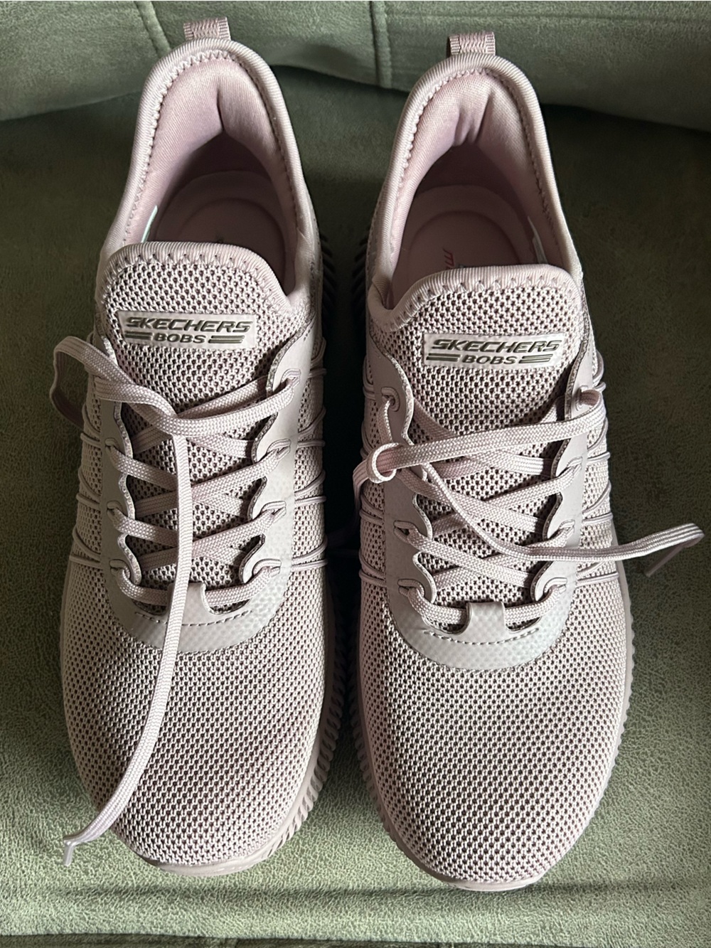 Skechers Womens Bobs Geo Trainers - Picture 2 of 7